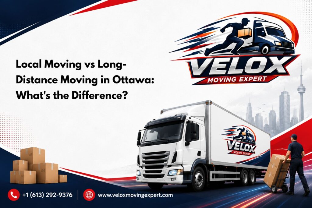 local vs long distance moving Ottawa